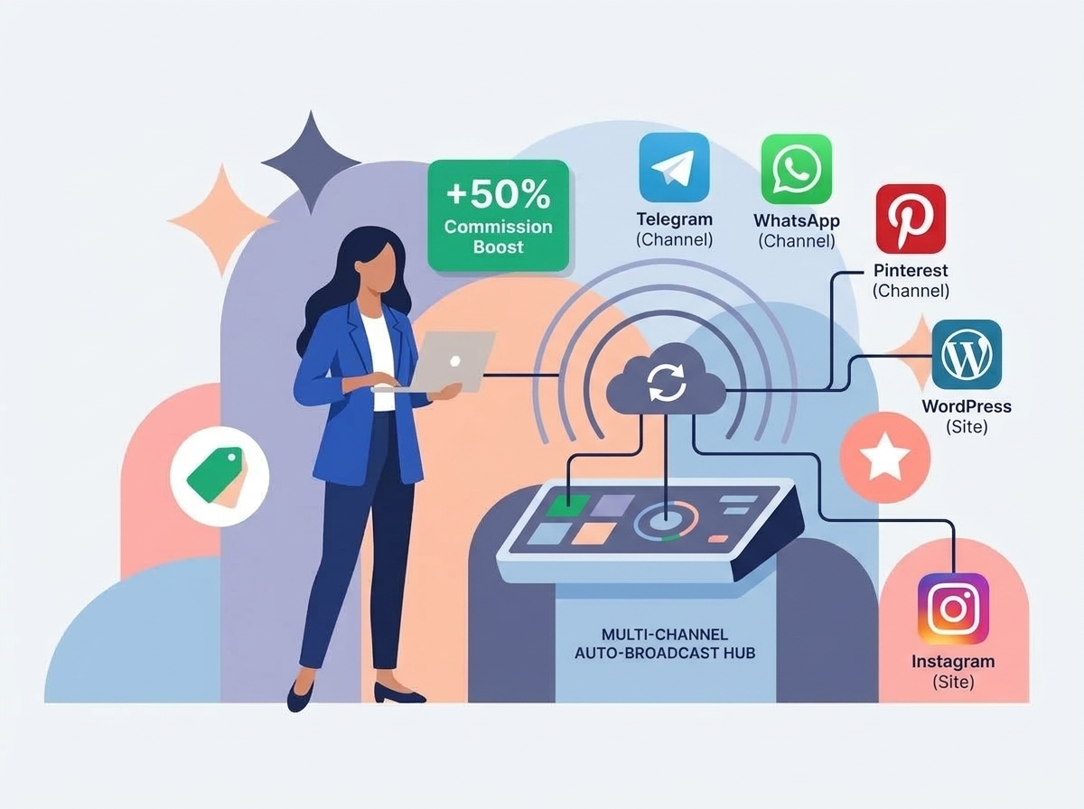 ProAffiliaters Multi-Channel Automations for Telegram, WhatsApp, Pinterest, WordPress, and Instagram